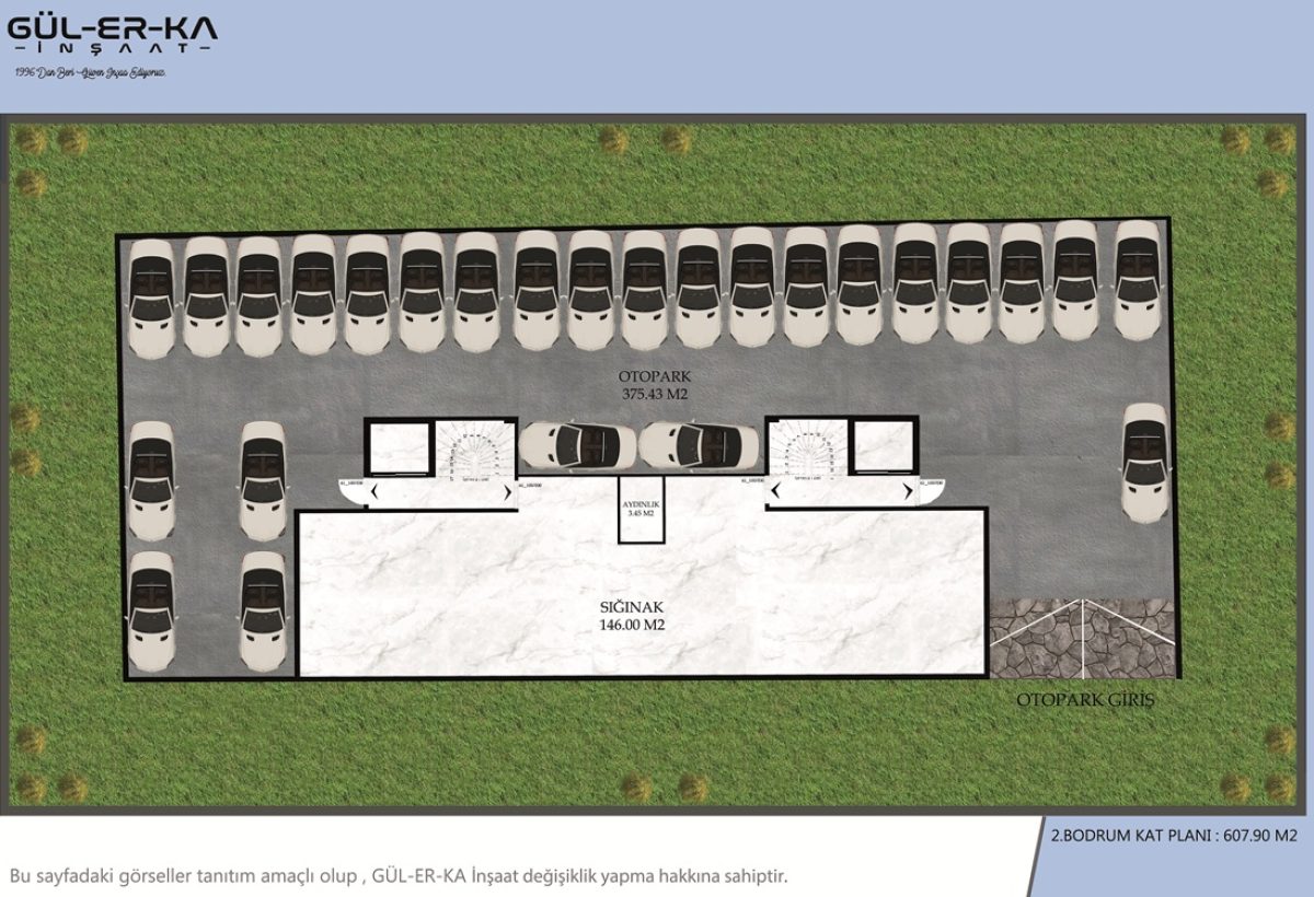 2.BODRUM KAT OTOPARK